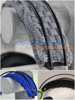 Hand Woven Pure ExtraFine Merino Wool Headband Cushion For AKG Q701 K701 K702 K712 K601 K603 K612 Headphone Top Head Band