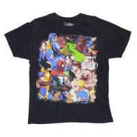 Marvel Superhero Collection T-shirt Black Short Sleeve Top