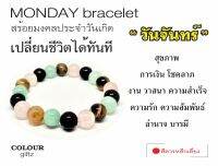 สร้อยข้อมือหินนำโชคประจำวันเกิด Birthstone รวมมงคลรอบด้าน  พลังหินเสริมดวง พลังหิน 4 มนตรา บูชาไว้มีแต่ดีกับดี เสริมพลังให้ปังตลอดปี