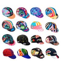 Italy Top Brand Classic Retro Cycling Caps Polyester Cartoon Series Sandwich Fried Egg Balaclava Sports Bicycle Hats Unisex Team