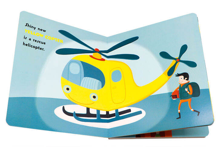 yellow-copter-yellow-helicopter-love-rescue-english-original-picture-book-rescue-vehicle-rhyme-nursery-rhyme-picture-book-english-enlightenment-picture-book-1-6-years-old-audio