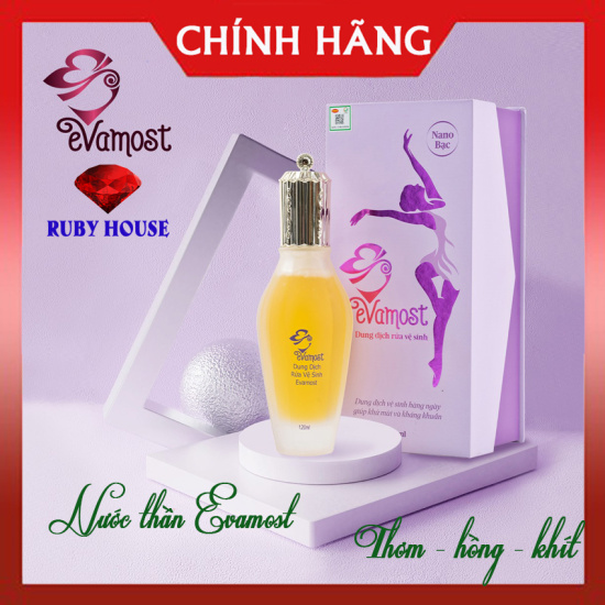 Dung dịch vệ sinh evamost ngọc trinh - nước thần cho cô bé - ảnh sản phẩm 1