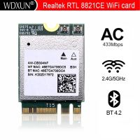 Realtek RTL8821CE AW-CB304NF 802.11AC 1X1 M.2ดูอัลแบนด์2.4G 5G 433Mbps บลูทูธ4.2เครือข่ายไร้สาย Wifi การ์ด