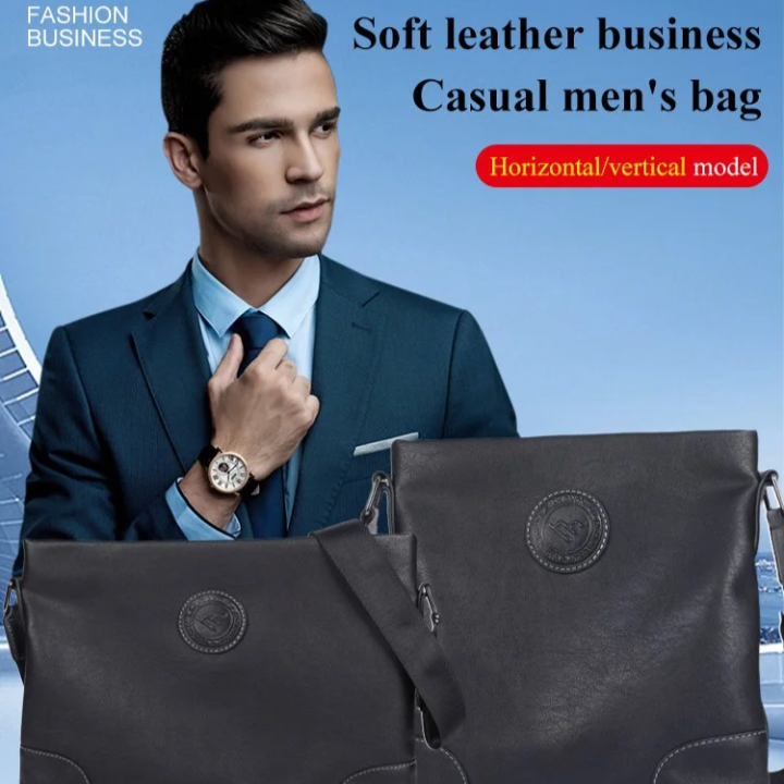 kansheng Men's Soft Sided Shoulder Bags body Bags Lazada PH