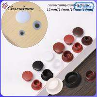 CHARMHOME 50Pcs มีประโยชน์ ฮาร์ดแวร์ เครื่องประดับหลุม ภายนอก จุกอุดฝุ่น การตกแต่งสกรู ครอบคลุมรูเฟอร์นิเจอร์ ฝาครอบป้องกัน