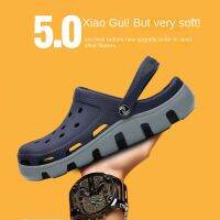 SATIHU Men S Garden รองเท้าฤดูร้อน Breathable กลางแจ้งแฟชั่นคู่รองเท้าแตะชายชายหาดวัสดุ Eva Non-Slip Croc Design