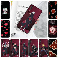 YU151 Naruto AKATSUKI Black อ่อนนุ่ม เคสโทรศัพท์ หรับ OPPO  ปก