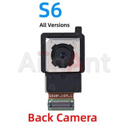 【▼Hot Sales▼】 anlei3 กล้องด้านหลังหลักสำหรับ G925 Samsung Galaxy S6 Edge Plus G920 G928ขอบ S7 G930สายกล้องหน้าโค้ง G935