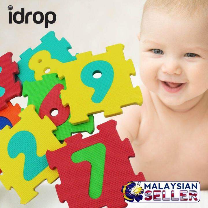 Number and Alphabet Eva Foam Puzzle Color Mat Baby / Child Learn and