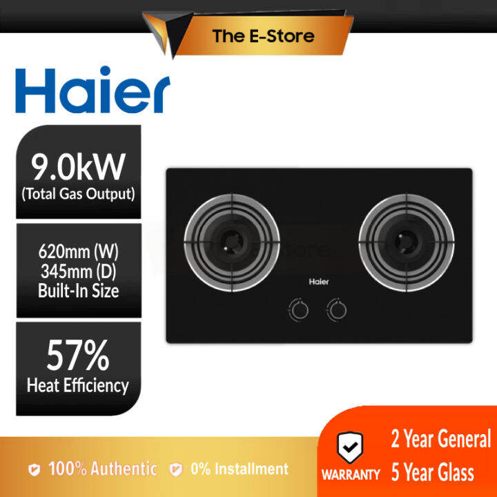 Haier 73cm BuiltIn Gas Hob HCXG230NE (Gas Cooker Gas Stove Dapur