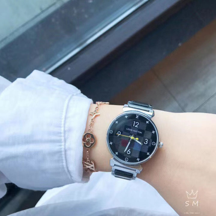 premium-feel-ผู้หญิงนาฬิกาแฟชั่นนาฬิกาข้อมือใหม่-ผู้หญิงนาฬิกาควอตซ์2022นาฬิกาใหม่สำหรับผู้หญิงสาม-pins