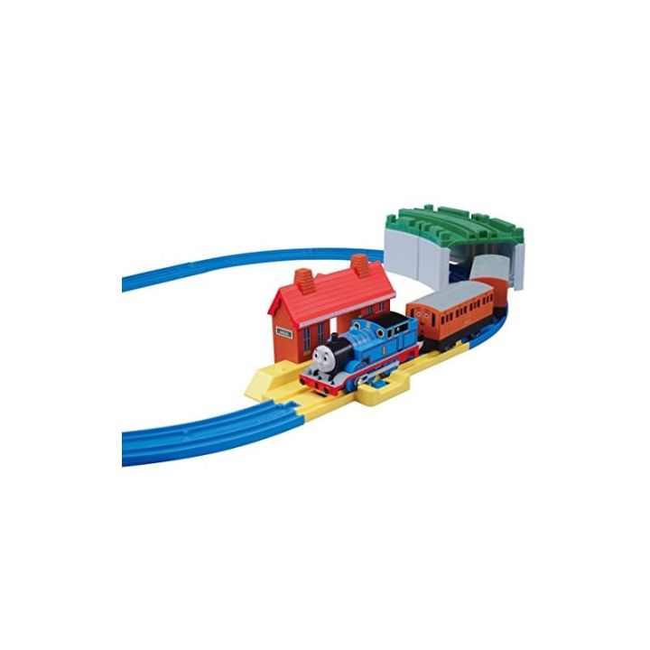 plarail-thomas-basic-set-รถไฟของเล่นรถไฟ3ปีขึ้นไปได้รับการรับรองจาก-plarail-takara-tomy