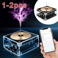 Music Tesla Coil High-Frequency Arc Generator Bluetooth Tesla Coil AC110-240V Musical Tesla Coil Children Educational Toys Gift