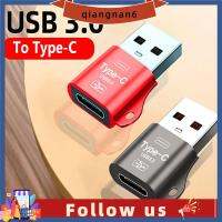 QIANGNAN6แล็ปท็อปขนาดเล็กแท็บเล็ตโทรได้ยูเอสบีสายเคเบิลข้อมูล C ตัวแปลง USB 3.0เป็น Type-C ชายกับอะแดปเตอร์ตัวเมีย