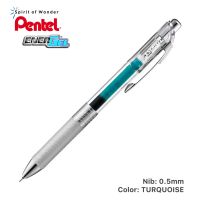 Pentel ปากกาหมึกเจล เพนเทล Energel Infree 0.5mm - หมึกสี Turquoise