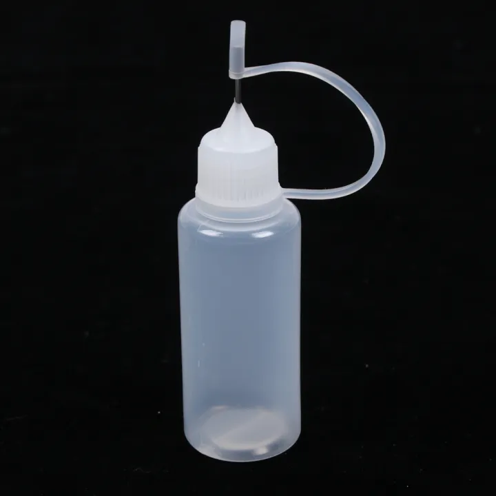 1pcs Squeezable Bottles Needle Tip Dropper Travel Empty Plastic 1pcs