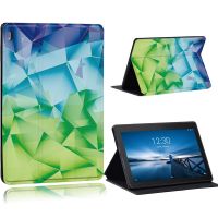 เคส TB-X605F สำหรับ Lenovo Tab M10 FHD Plus/tab E10/M10 Pu แบบพับหนังฝาแท็บเล็ตสำหรับ M10 HD X306F /Tab M7 /Tab ฝาครอบป้องกันแท็บเล็ตเคส M8