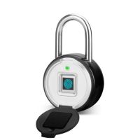 Waterproof Fingerprint Padlock Lock Usb Charging Electronic Fingerprint Lock Tuya/smart Life Cabinet Lock Quick Unlock