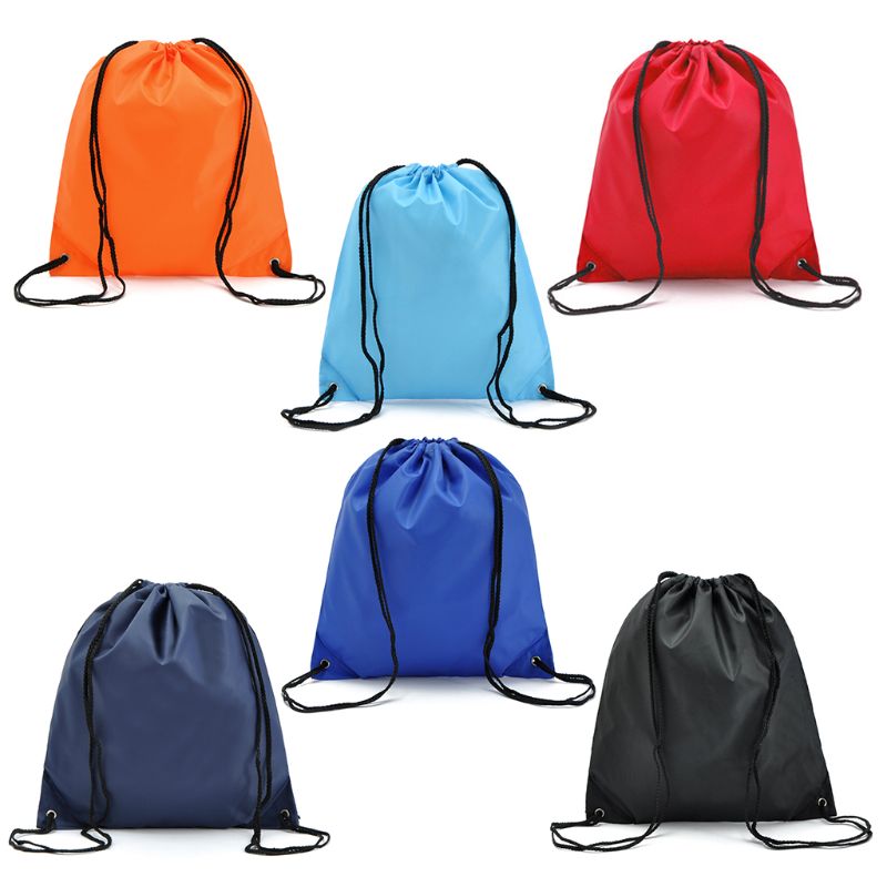 20 Pieces Drawstring Backpack Sport Bags Cinch Tote Bags for Traveling and Storage Navy Blue 1, Size 1 