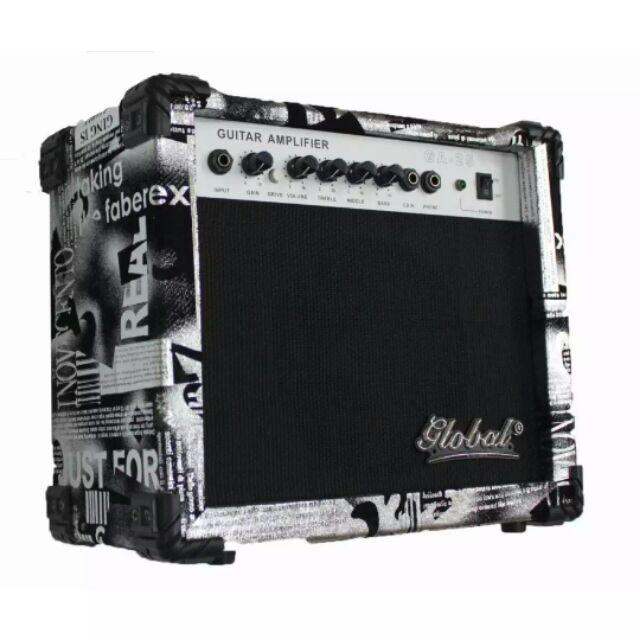 Global GA-25 25W Guitar Amplifier | Lazada PH