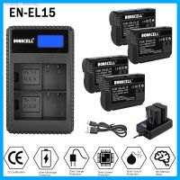 Bonadget 7.0V 2000mAh EN-EL15 Battery For Nikon EN-EL15A EN-EL15B D7000 D7100 D7200 D850 D750 D7500 D810 D500 D800 D610 Battery new brend Clearlovey