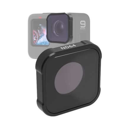 PLZ JSR KB Series ND64 ตัวกรองเลนส์สำหรับ GoPro Hero10 Black / Hero9 Black