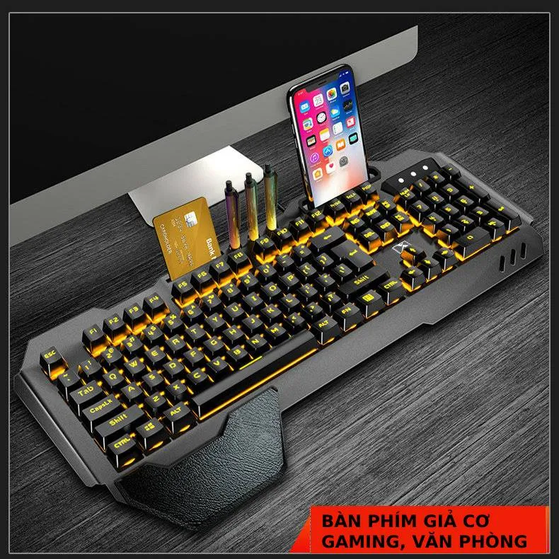 Đam mê chơi game đang trở nên phổ biến hơn bao giờ hết và bàn phím iMICE AK-600 là lựa chọn hoàn hảo cho những game thủ đích thực. Thiết kế năng động, đèn LED RGB sáng tạo kết hợp với bộ phím cơ chất lượng cao, đảm bảo sẽ mang lại trải nghiệm chơi game tuyệt vời. Hãy xem hình ảnh về sản phẩm để cảm nhận sự khác biệt chỉ sau một lần sử dụng.