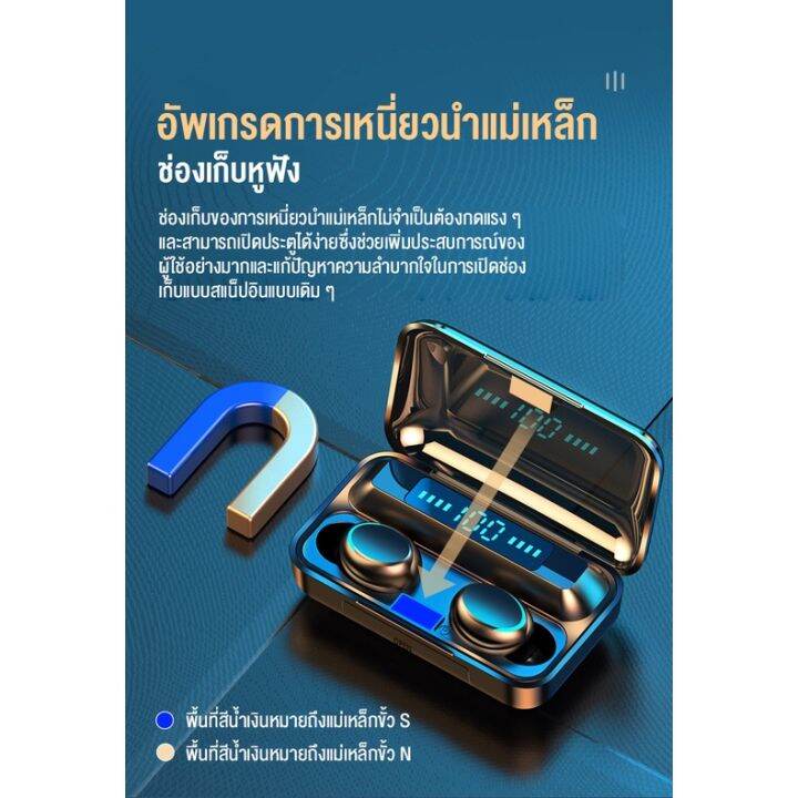 หูฟัง-หูฟังไร้สายบลูทูธ-หูฟัง-tws-จอแสดงผล-led-เสียงใส-คุณภาพดี-เสียงเบสดี-กันน้ำ-ipx7-หูฟังบลูทูธ-5-0