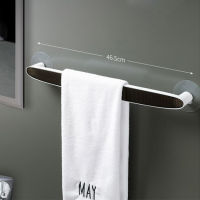 Large Wall-mounted Towel Rack Free Perforated Bathroom Shoe Rack