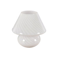 Hand Blown Glass Table Lamp Bedside Desk Lamp with Shade for Home Decoration