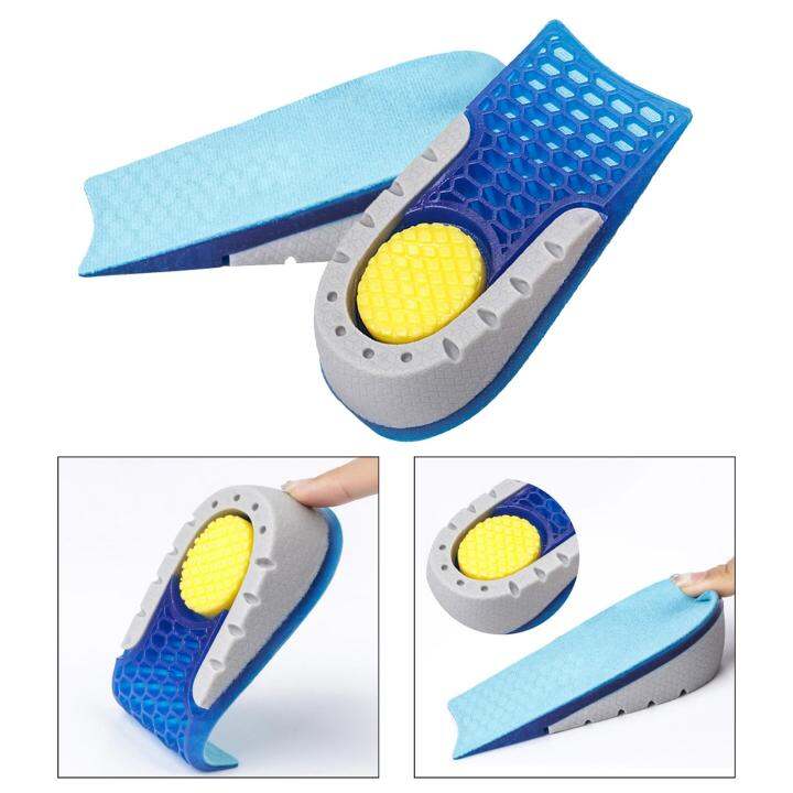 MagiDeal Height Increase Shoe Insoeles Heel Cushion Inserts for Boots Hiking Sneakers Lazada