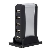 S2T Hub จำหน่าย7พอร์ต USB 2.0 PC สมาร์ทโฟนความเร็วสูงฮับ Splitter