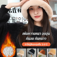 vivicoco หมวกหนังปักผ้าหน้าหมูหนาวสีน่ารักสไตล์ญี่ปุ่นสำหรับผู้หญิง