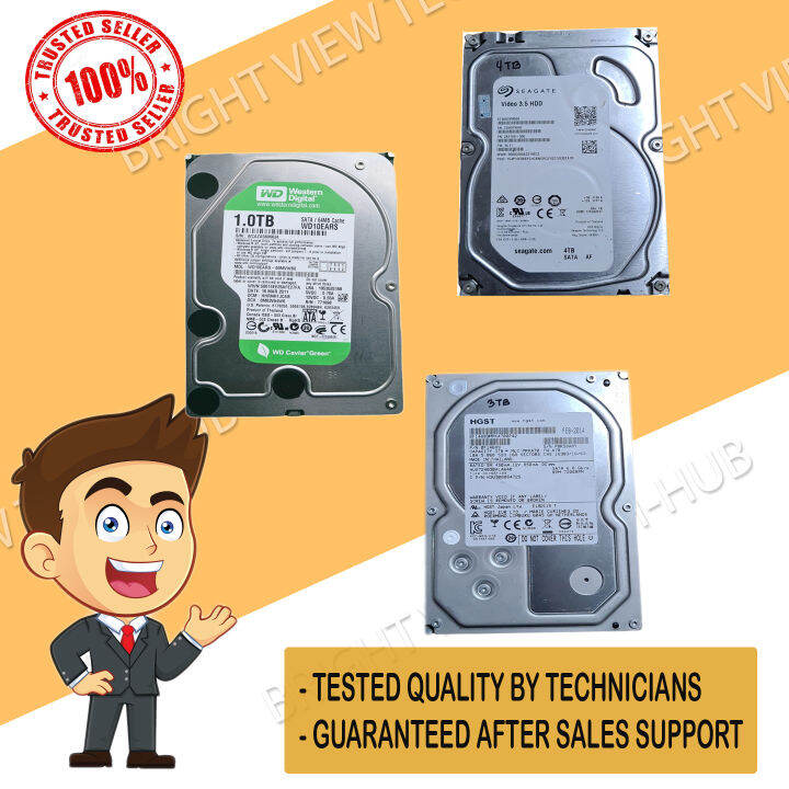 Desktop PC and CCTV Hard Disk Drive Brand 1TB 2TB 3TB 4TB 3.5 Sata HDD