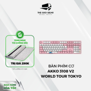 Bàn Phím Cơ AKKO 3108 World Tour Tokyo - Akko Switch V2 - Akko Switch v3