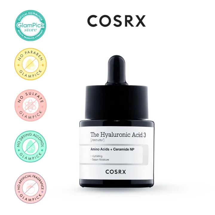 COSRX The Hyaluronic Acid 3 Serum 20ml | Lazada