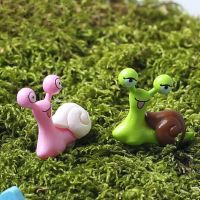 【cw】 Bonsai Ornaments Moss Landscape Cartoon Snails Garden Miniatures Figurines Terrarium ！