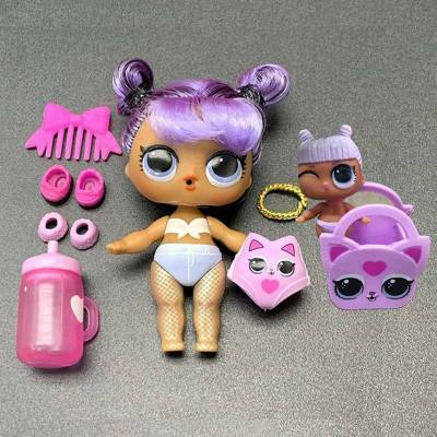 Original Doll Hairgoals Makeover Series DARING DIVA &amp; Lil Sister Bag Set Kids Birthday Christmas Gift