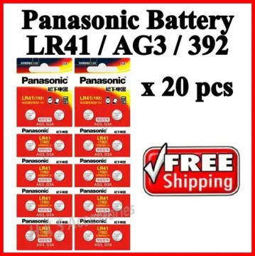 LR41 Lithium Battery (20 Pcs)