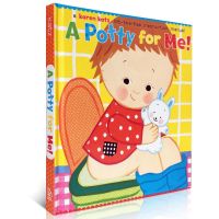 Karen Katz A Potty Time สำหรับ Me/ห้องน้ำเวลาดีพฤติกรรมนิสัยเริ่มต้นเดิมสมุดวาดภาพระบายสีสำหรับเด็ก