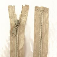 ♠♝¤ 2pcs 5 Beige 25/30/35/40/50/55/60/70 cm detachable resin zipper opening automatic ecological locking plastic zipper sewing