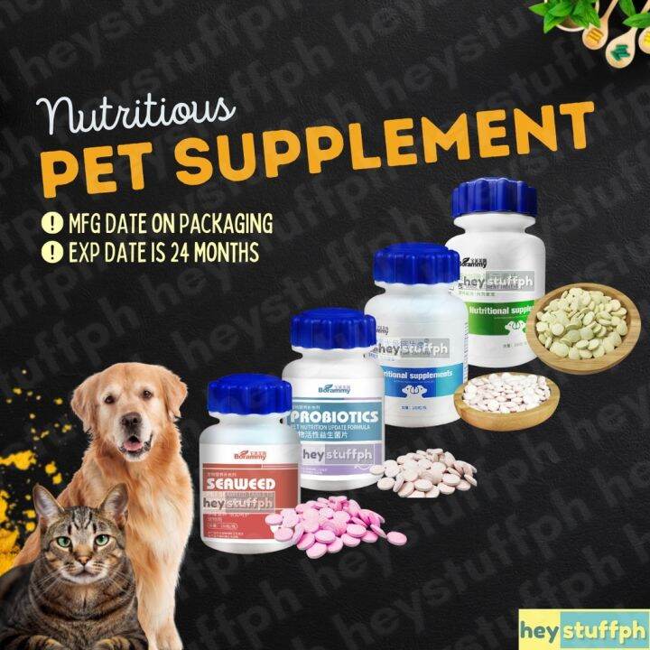 Pet Supplement Dog Supplement Cat Supplement Vitamin Multivitamin