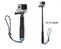 Go Pro 19 ไม้เซลฟี่แบบพกพายืดได้สำหรับ Hd Hero 8 7 6 5 4 3 3