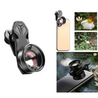 APEXEL APL-HB100mm Smartphone Macro Lens 4K HD Phone Camera Lens No Distortion Blurry Background for iPhone 13 12 Xiaomi Samsung