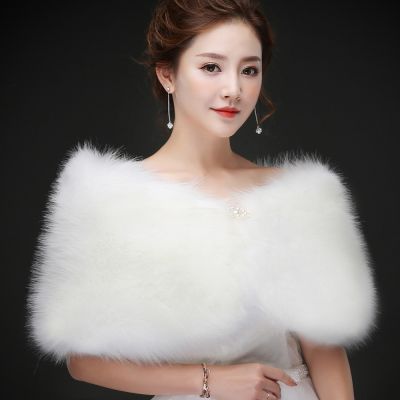 Hot sell The new bride more wool shawls female winter dress warm cloak foreign trade factory straight for