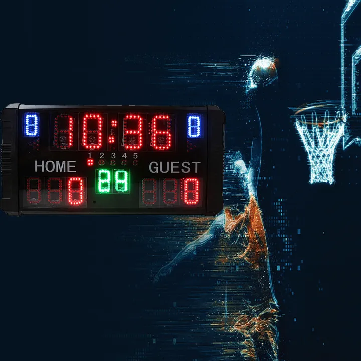 APP Control Optional Electronic Basketball Scoreboard With 24 S Shot