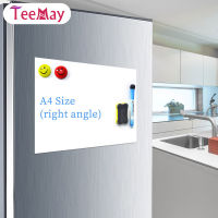Teemay ตู้เย็นเตือนกระดานไวท์บอร์ดแม่เหล็ก A4 A3ครอบครัวกระดานข้อความสำนักงานกระดานไวท์บอร์ดแม่เหล็กตู้เย็น A3 A4เตือนความจำครอบครัวกระดานข้อความตู้เย็นตู้เย็นสำนักงานบันทึก