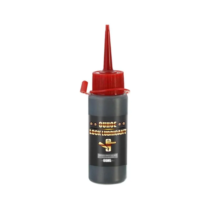60ml Lock Lubricant Graphite Powder Interior Door Lock Maintenance