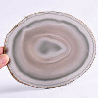 2021Super Big Natural Agate Slice Gems Crafts Stone Onyx Pad Coaster Cup Mug Glass Hot Beverage Holder Pad Mat Decorative Plates