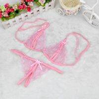 【LZ】☊  Conjunto Lingerie Sexy Feminina Roupa Interior de Renda Roupa de dormir Fio-dental Sutiã Sexual Lady Fêmea Senhoras